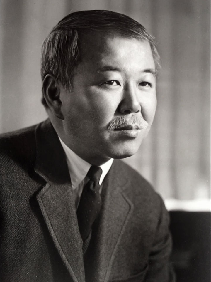 Portrait of Fujita. Neil Fujita (1921-2010)Photograph: Conway Studios Corp., courtesy Kenji Fujita.