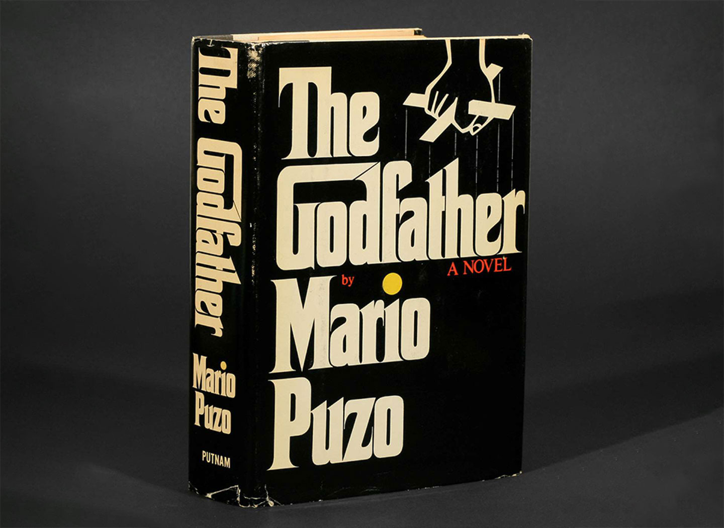 Book cover for 'the Godfather.' 