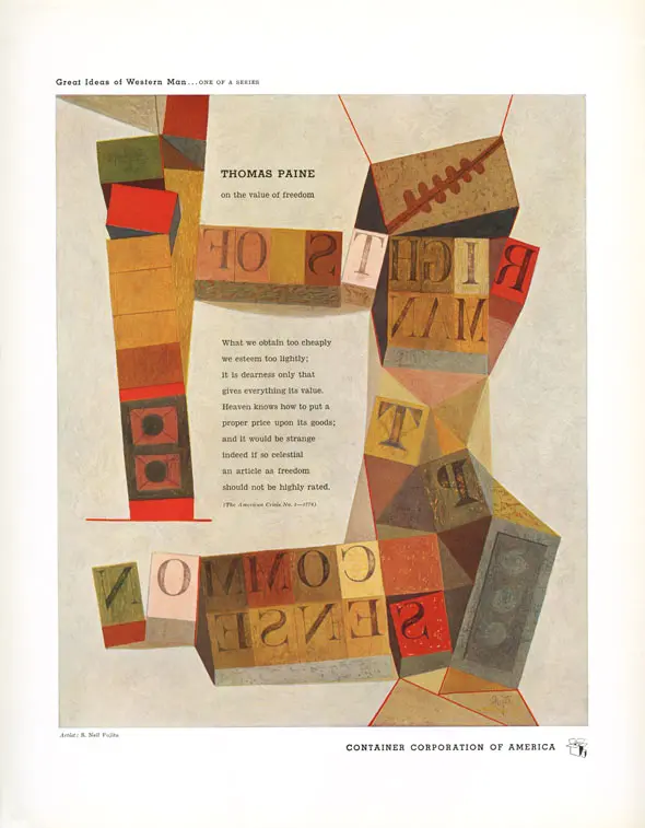 Container Corporation America Ad.